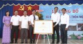 Xã Lộc Thạnh đón nhận xã đạt chuẩn nông thôn mới