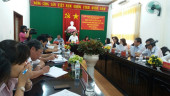 Hội nghị liên tịch Thống nhất nội dung, chương trình, thời gian tổ chức kỳ họp thứ bảy  của HĐND huyện Lộc Ninh khóa X, nhiệm kỳ 2016-2021