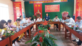 Thường trực HĐND huyện Lộc Ninh giám sát tình hình  triển khai và kết quả thực hiện làm đường giao thông nông thôn theo  Nghị định 161/2016/NĐ-CP ngày 02/12/2016 của Chính phủ trên địa bàn xã Lộc Thuận