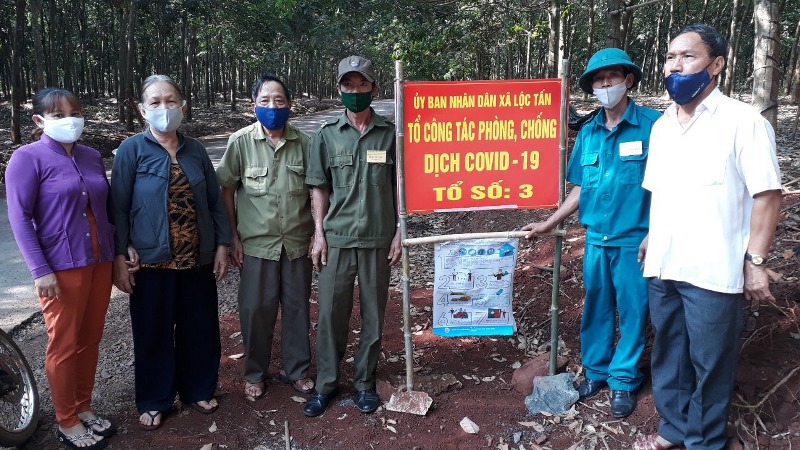 Xã Lộc Tấn với công tác phòng, chống dịch bệnh Covid-19