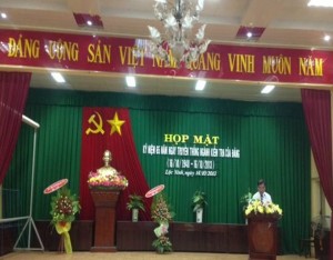 Huyện ủy Lộc Ninh tổ chức họp mặt kỷ niệm 65 năm ngày truyền thống ngành kiểm tra Đảng (16/10/1948-16/10/2013)