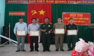 Hội đồng Giáo dục Quốc phòng –An ninh huyện Lộc Ninh tổ chức  các lớp bồi dưỡng cho chủ hộ các xã biên giới Lộc Thành và Lộc Thịnh