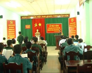 Ban Chỉ huy quân sự huyện Lộc Ninh tổ chức phát động cuộc vận động “Phát huy truyền thống, cống hiến tài năng, xứng danh Bộ đội Cụ Hồ”