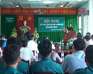 Huyện Lộc Ninh sơ kết công tác Giáo dục Quốc phòng - An ninh năm 2013