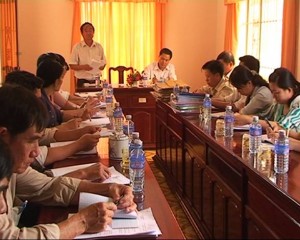 HĐND huyện Lộc Ninh giám sát tình hình thực hiện phát triển KT-XH, QP-AN quý I/2014 tại xã Lộc Tấn