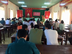 Đại biểu HĐND tỉnh và huyện tiếp xúc cử tri tại xã Lộc Thiện
