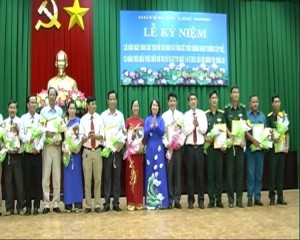 Huyện uỷ Lộc Ninh tổ chức Lễ kỷ niệm 126 năm ngày sinh Chủ tịch Hồ Chí Minh và tổng kết 05 năm thực hiện Chỉ thị 03-CT/TW