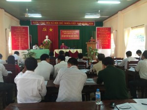 Kỳ họp thứ hai Hội đồng nhân dân xã Lộc Thiện khóa VI nhiệm kỳ 2016-2021