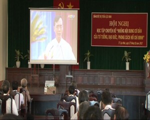 Hội nghị học tập chuyên đề "Những nội dung cơ bản của tư tưởng, đạo đức, phong cách Hồ Chí Minh"