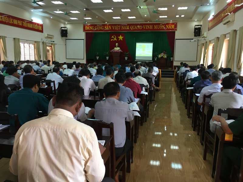 Ban Chỉ đạo 1237 tỉnh Bình Phước tổ chức Hội nghị tập huấn, hướng dẫn  thực hiện tìm kiếm, quy tập hài cốt liệt sĩ tại huyện Lộc Ninh