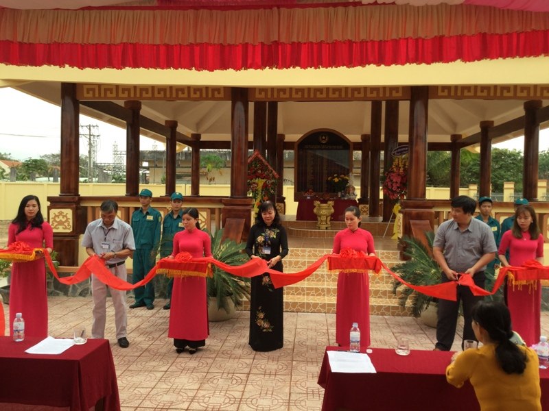 Xã Lộc Hưng khánh thành công trình Nhà bia tưởng niệm các liệt sĩ
