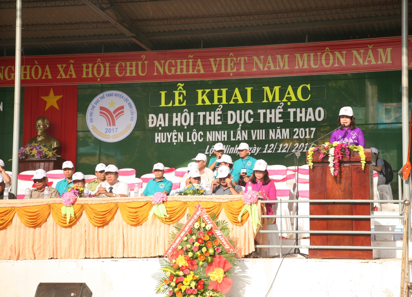 Đại hội TDTT huyện Lộc Ninh lần VIII năm 2017