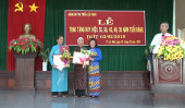 Đảng uỷ Thị trấn Lộc Ninh trao  Huy hiệu  55, 50, 45, 40, 30 năm tuổi Đảng