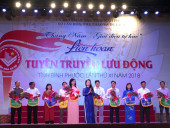 Liên hoan Tuyên truyền lưu động tỉnh Bình Phước lần XI năm 2018: Huyện Lộc Ninh đạt giải Nhất toàn đoàn