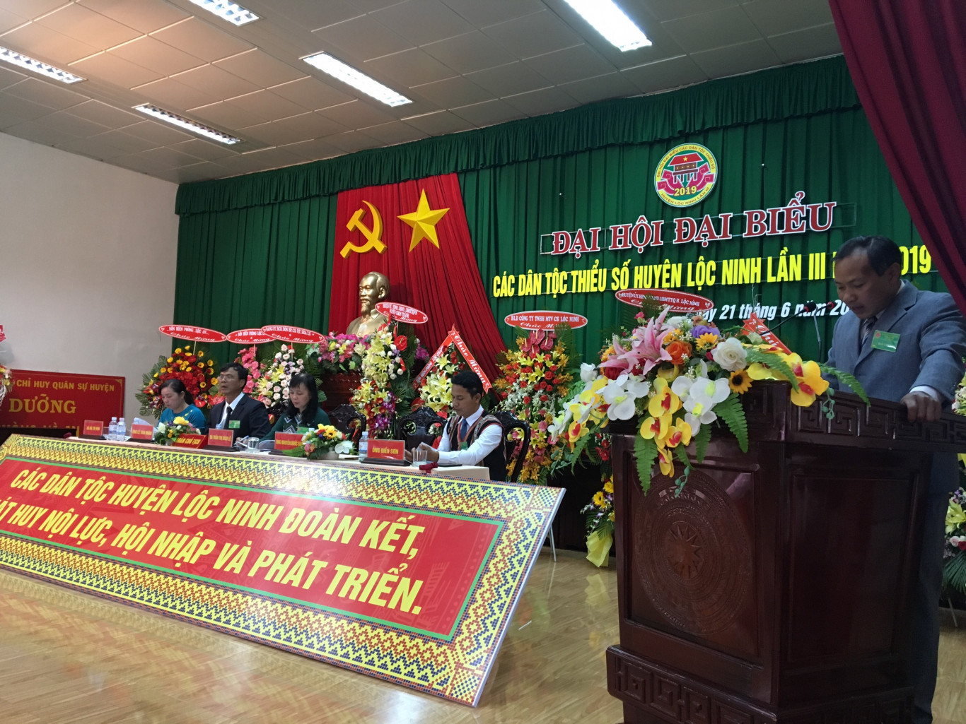 Huyện Lộc Ninh tổ chức thành công Đại hội đại biểu  các dân tộc thiểu số lần III
