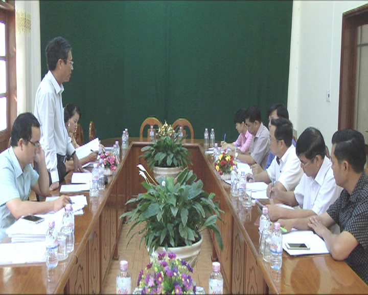 Buổi làm việc Ban tuyên giáo Tỉnh ủy Bình Phước khảo sát công tác thực hiện Chỉ thị số 05-CT/TW ngày 15/5/2016 của Bộ Chính trị tại huyện Lộc Ninh