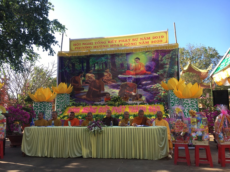 Ban Trị sự Giáo hội Phật giáo huyện Lộc Ninh tổng kết công tác Phật sự năm 2019 và kỉ niệm ngày Đức Phật Thích Ca Mâu ni thành đạo