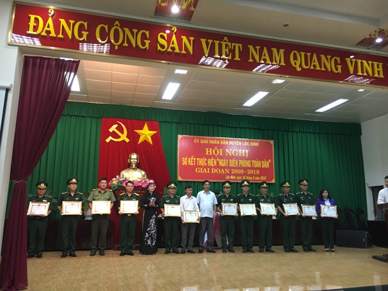 Huyện Lộc Ninh triển khai Kế hoạch tổ chức Lễ kỉ niệm 60 năm Ngày Truyền thống Bộ đội Biên phòng và 30 năm “Ngày Biên phòng toàn dân”.