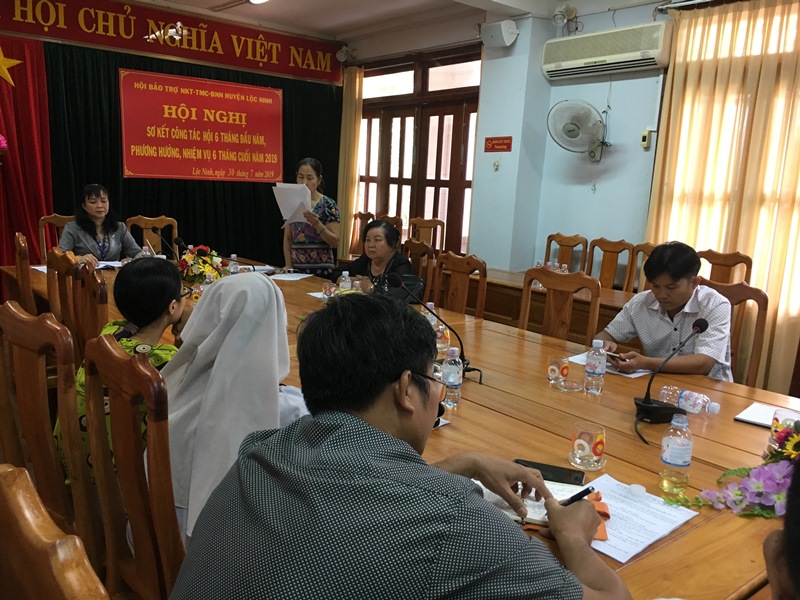 Một số kết quả nổi bật của Hội Bảo trợ Người khuyết tật – Trẻ mồ côi  và Bệnh nhân nghèo huyện Lộc Ninh 6 tháng đầu năm 2019