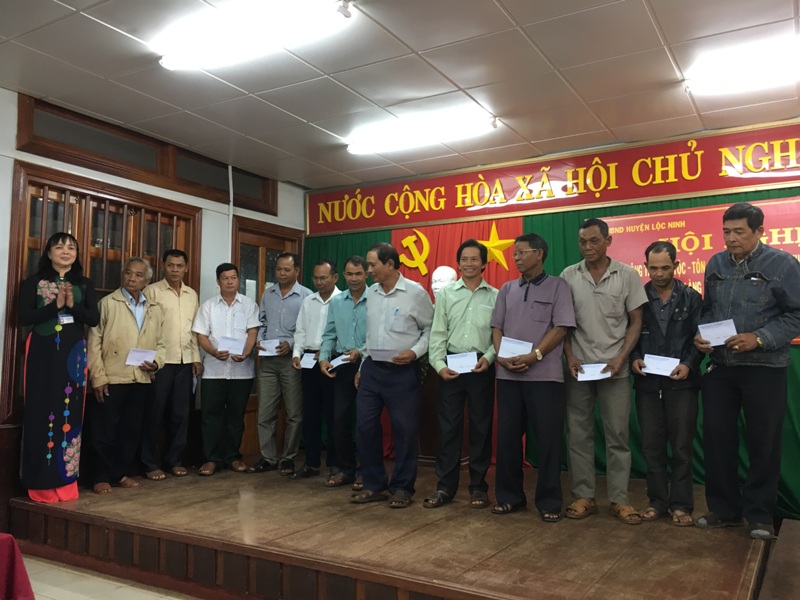 Năm 2019: Huyện Lộc Ninh có 09 già làng tiêu biểu, xuất sắc  trong đồng bào dân tộc thiểu số tiếp tục được phê duyệt