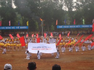 Huyện Lộc Ninh với công tác chuẩn bị  cho  Đại hội Thể dục –Thể thao  học sinh năm học 2012-2013