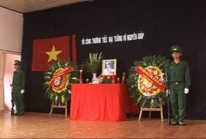 Huyện Lộc Ninh với Lễ Quốc tang Đại tướng Võ Nguyên Giáp