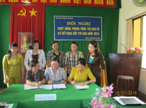Hội Liên hiệp phụ nữ huyện Lộc Ninh tổ chức họp mặt- hội nghị phát động thi đua năm 2014