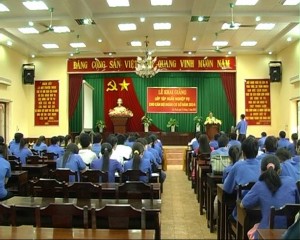 Huyện Lộc Ninh tập huấn nghiệp vụ cho cán bộ đoàn cơ sở