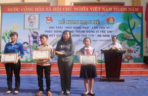 Huyện Lộc Ninh tổ chức tổng kết, trao giải Cuộc thi Sáng tạo thanh thiếu niên, nhi đồng lần thứ VII, năm 2013 - 2014