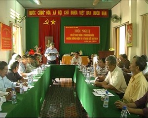 Hội Người cao tuổi huyện Lộc Ninh tổ chức Hội nghị sơ kết hoạt động 06 tháng đầu năm 2014
