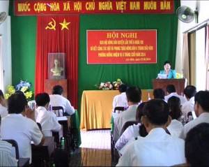 Hội nông dân huyện Lộc Ninh tổ chức hội nghị BCH Hội nông dân huyện lần thứ 6 khoá VIII