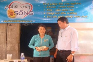 Hội Bảo trợ Người tàn tật – Trẻ mồ côi và Bệnh nhân nghèo huyện Lộc Ninh đã phối hợp tiếp nhận Chương trình “Khát vọng sống”