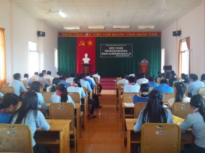 Lộc Ninh: Tổng kết công tác Đoàn, Đội năm học 2013-2014