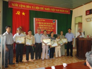 Huyện Lộc Ninh tổ chức chúc thọ, mừng thọ, tặng quà nhân ngày Quốc tế Người cao tuổi 01/10/2014.