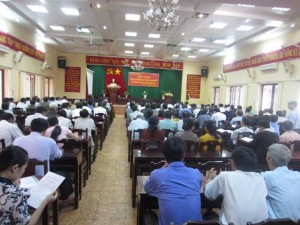 Huyện Lộc Ninh tổ chức Hội nghị tổng kết Phong trào toàn dân đoàn kết xây dựng đời sống văn hóa năm 2014.