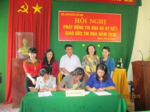Hội LHPN huyện Lộc Ninh phát động phong trào thi đua và triển khai thực hiện các nhiệm vụ trọng tâm năm 2015