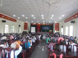 Huyện Lộc Ninh tổ chức Hội nghị tập huấn Ban chỉ đạo Phong trào “Toàn dân đoàn kết xây dựng đời sống văn hóa” các cấp và Ban vận động khu dân cư năm 2015.