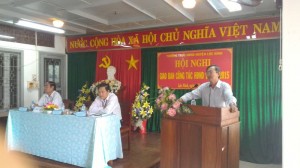 HĐND huyện Lộc Ninh tổ chức hội nghị giao ban công tác HĐND lần thứ II/2015