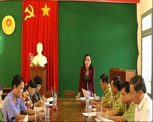 Thường trực HĐND huyện Lộc Ninh giám sát kết quả công tác bảo vệ rừng, quản lý lâm sản tại Hạt Kiểm lâm huyện Lộc Ninh