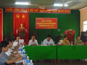 Hội Nông dân huyện Lộc Ninh tổ chức Hội nghị giao ban công tác Hội và phong trào nông dân tháng 02, triển khai phương hướng, nhiệm vụ tháng 3 năm 2017