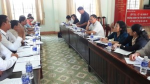 Ban KT-XH của HĐND huyện Lộc Ninh giám sát UBND xã Lộc An về việc thực hiện chính sách hỗ trợ sản xuất lúa theo Nghị định số 42/2012/NĐ-CP ngày 11/5/2012 của Chính phủ trên địa b