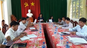Thường trực HĐND huyện khảo sát tình hình tổ chức, hoạt động của HĐND xã Lộc Hiệp
