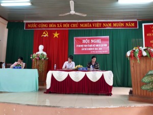 UBMTTQVN xã Lộc Thiện tổ chức sơ kết 6 tháng đầu năm 2017